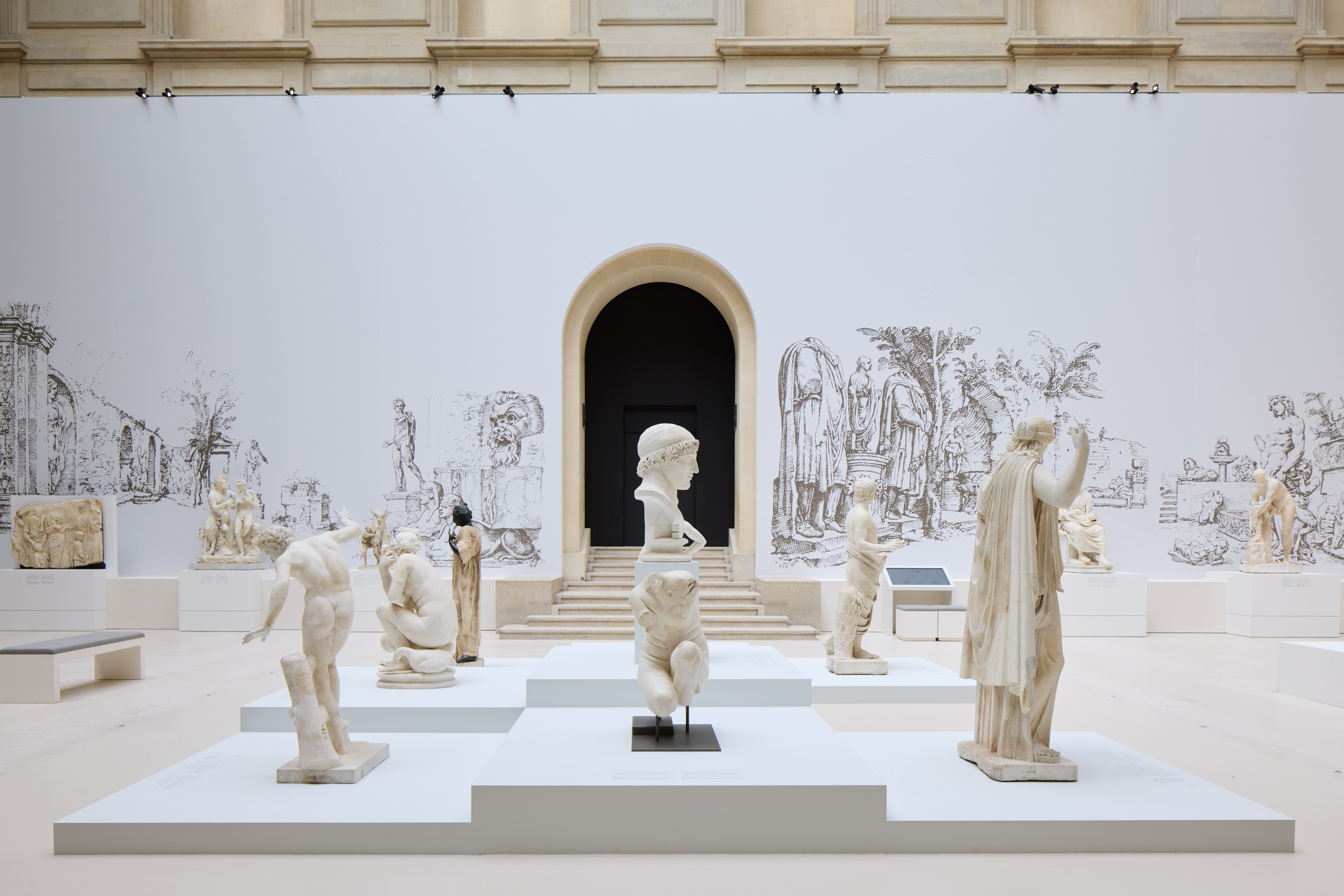 希少ルーヴル美術館公式石膏像レプリカ AteliersdeMoulage刻印入り