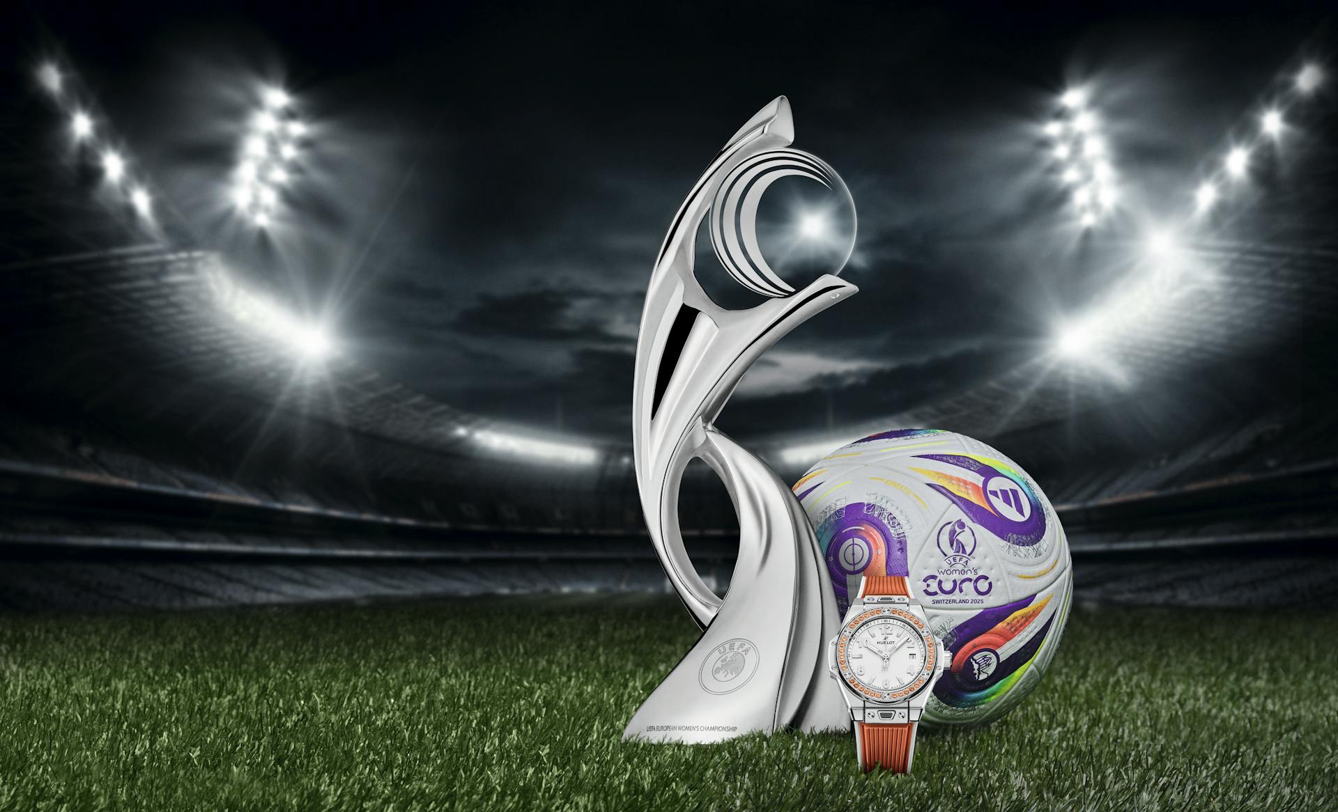 HUBLOT STARS AS OFFICIAL TIMEKEEPER OF UEFA WOMEN’S EURO 2025 IN SWITZERLAND HUBLOT STARS AS OFFICIAL TIMEKEEPER OF UEFA WOMEN’S EURO 2025 IN SWITZERLAND