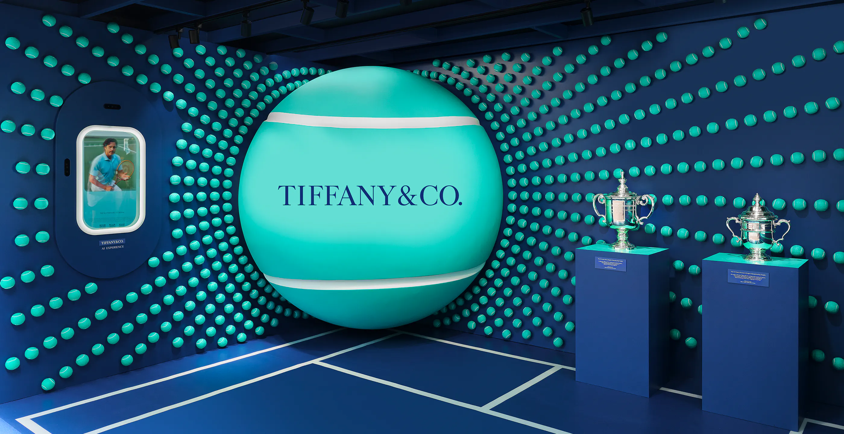 Tiffany & Co. celebrates US Open 2025 with immersi - LVMH