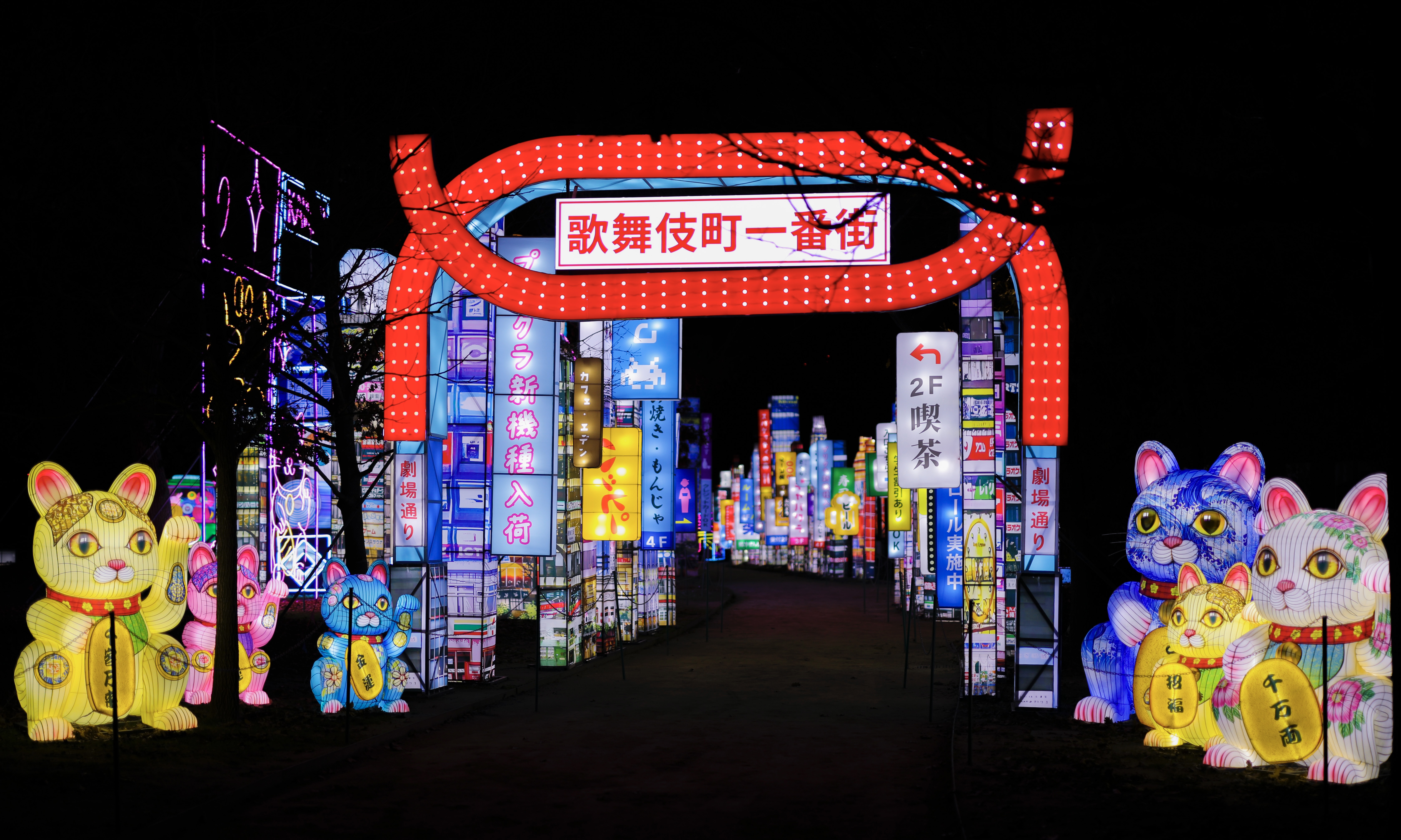 ジュンギュ ラキドロ ナイトガーデン 本国 Japan in Light