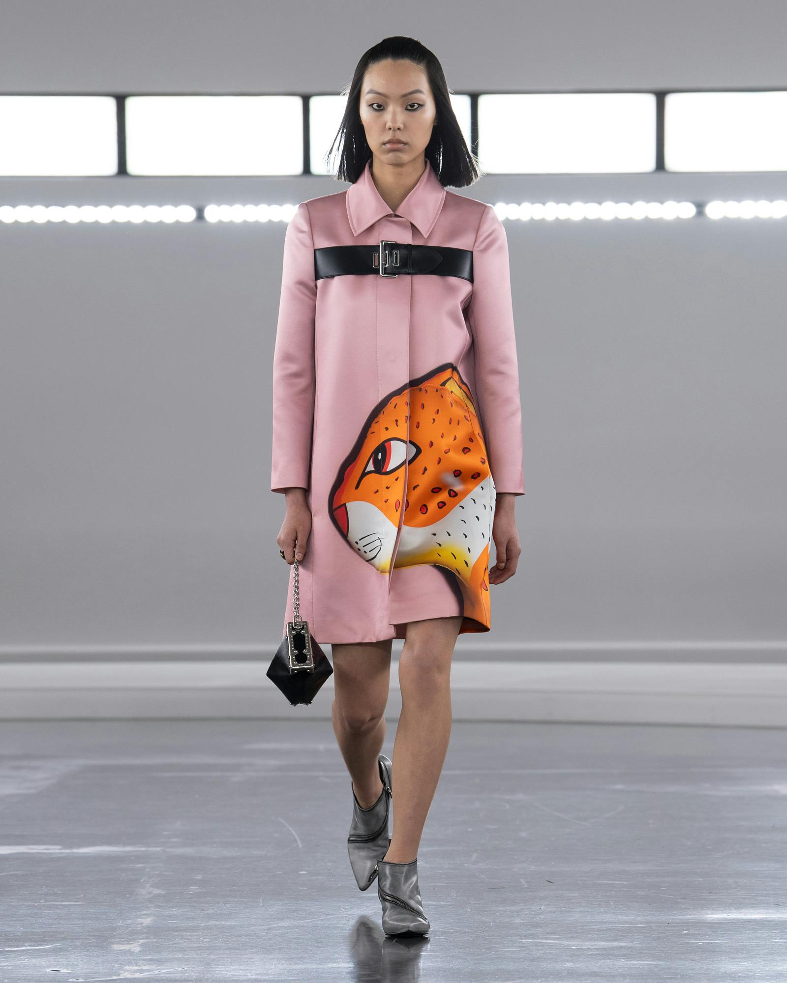 Models wearing the looks