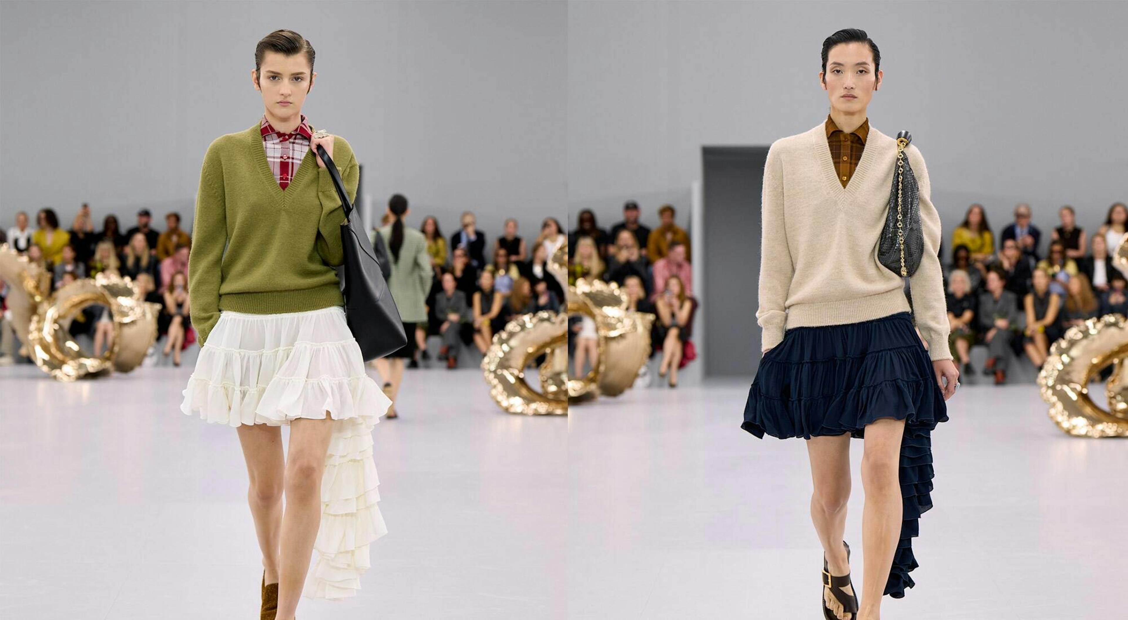Cover The art of proportions for Loewe Spring-Summer 2024 collection