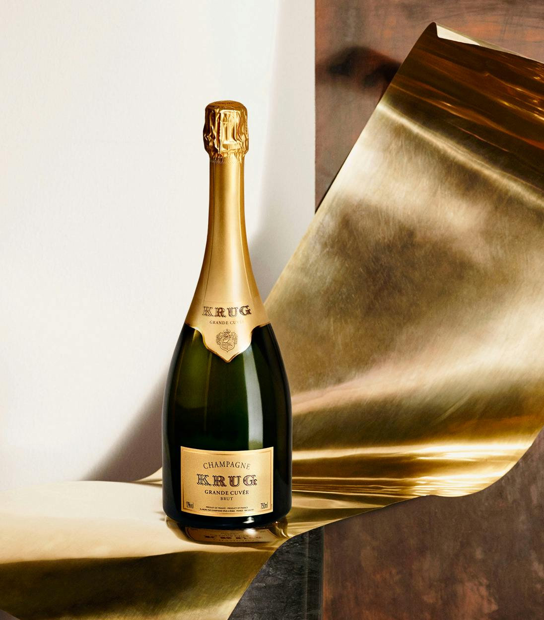 Visuals representative of Krug campaigns, products, and identity