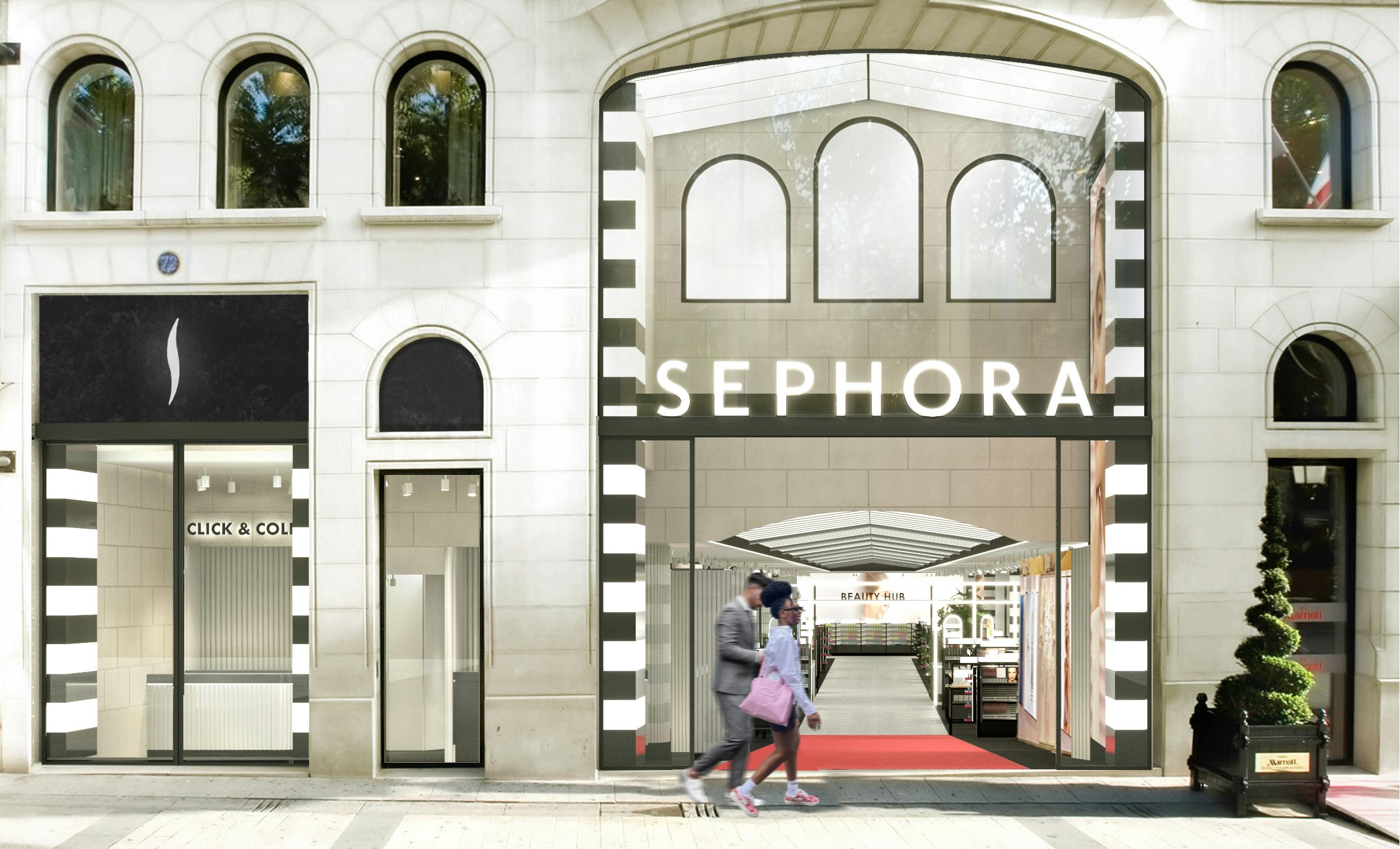 Cover Sephora dévoile son nouveau flagship sur les Champs-Élysées © DR