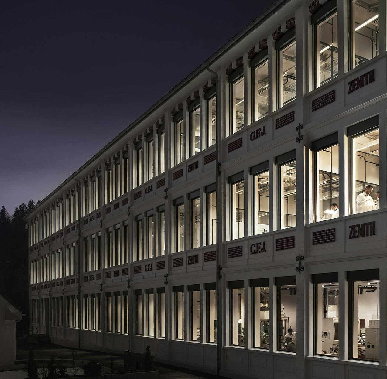 Manufacture Zenith - Bâtiment Georges Favre-Jacot © Zenith