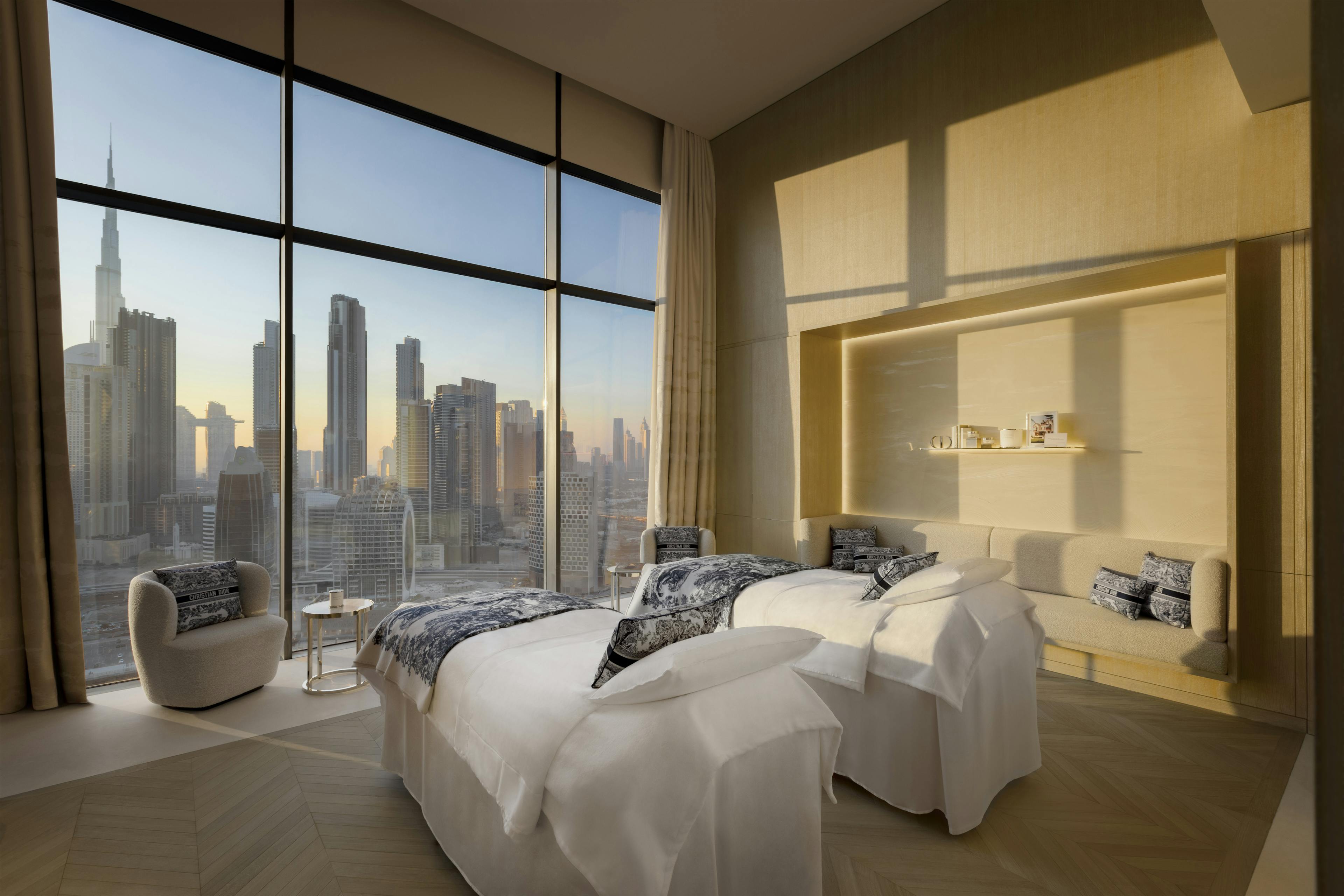 Intérieur du spa Dior