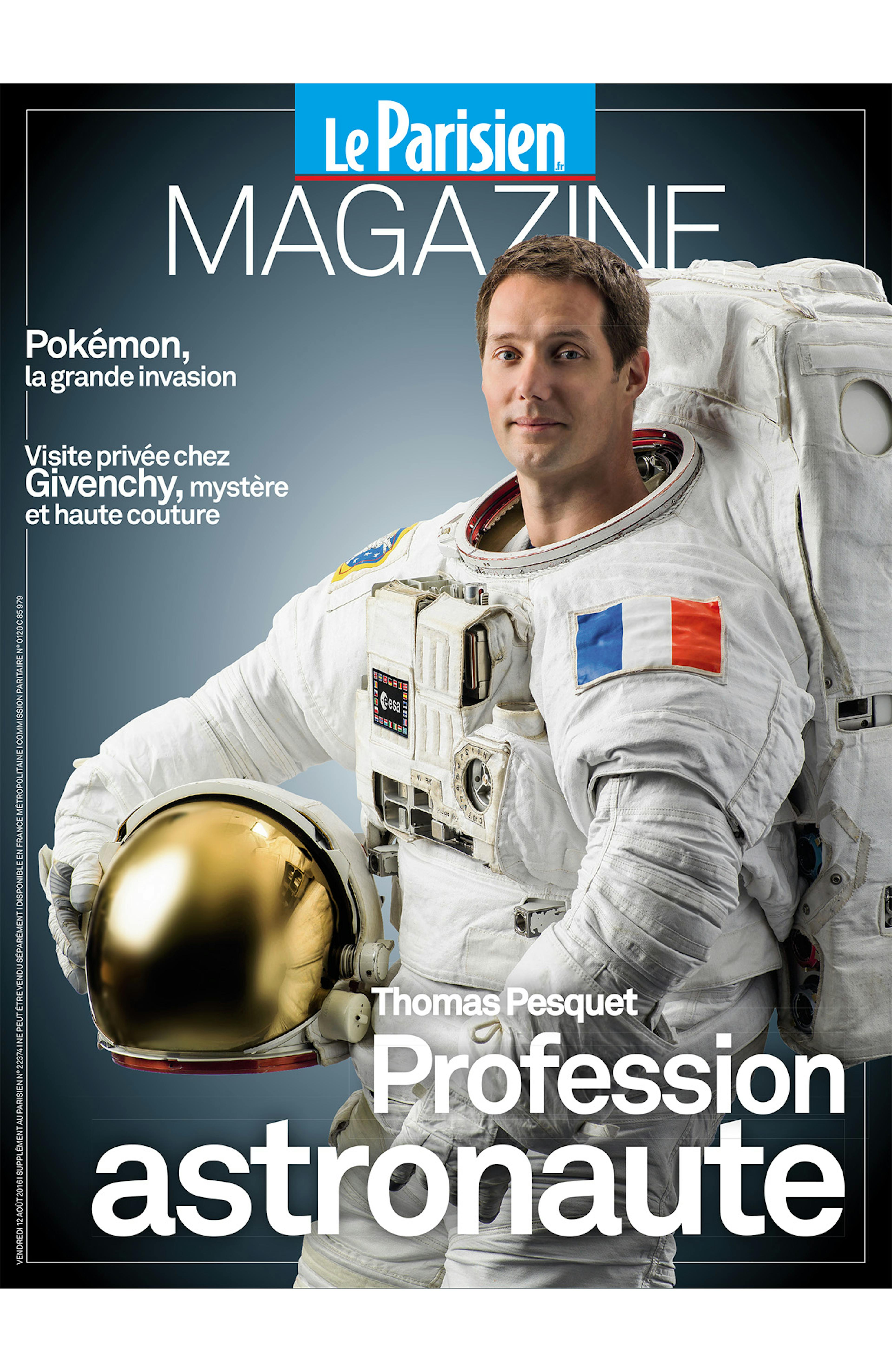 Front page of Le Parisien Mag © Le Parisien