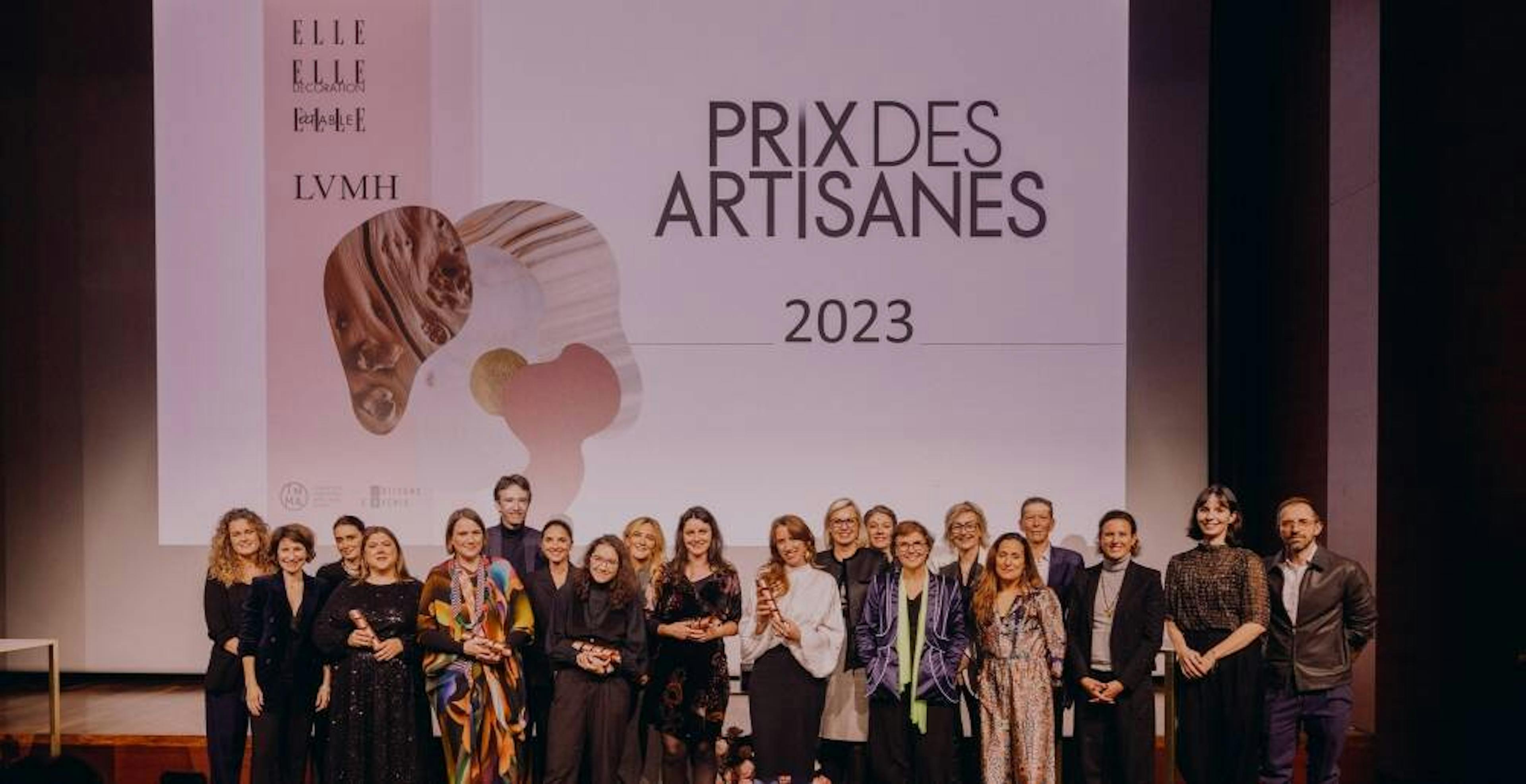 Cover Troisième édition du Prix des Artisanes : LVMH et les magazines ELLE dévoilent les cinq lauréates de 2023 © DR