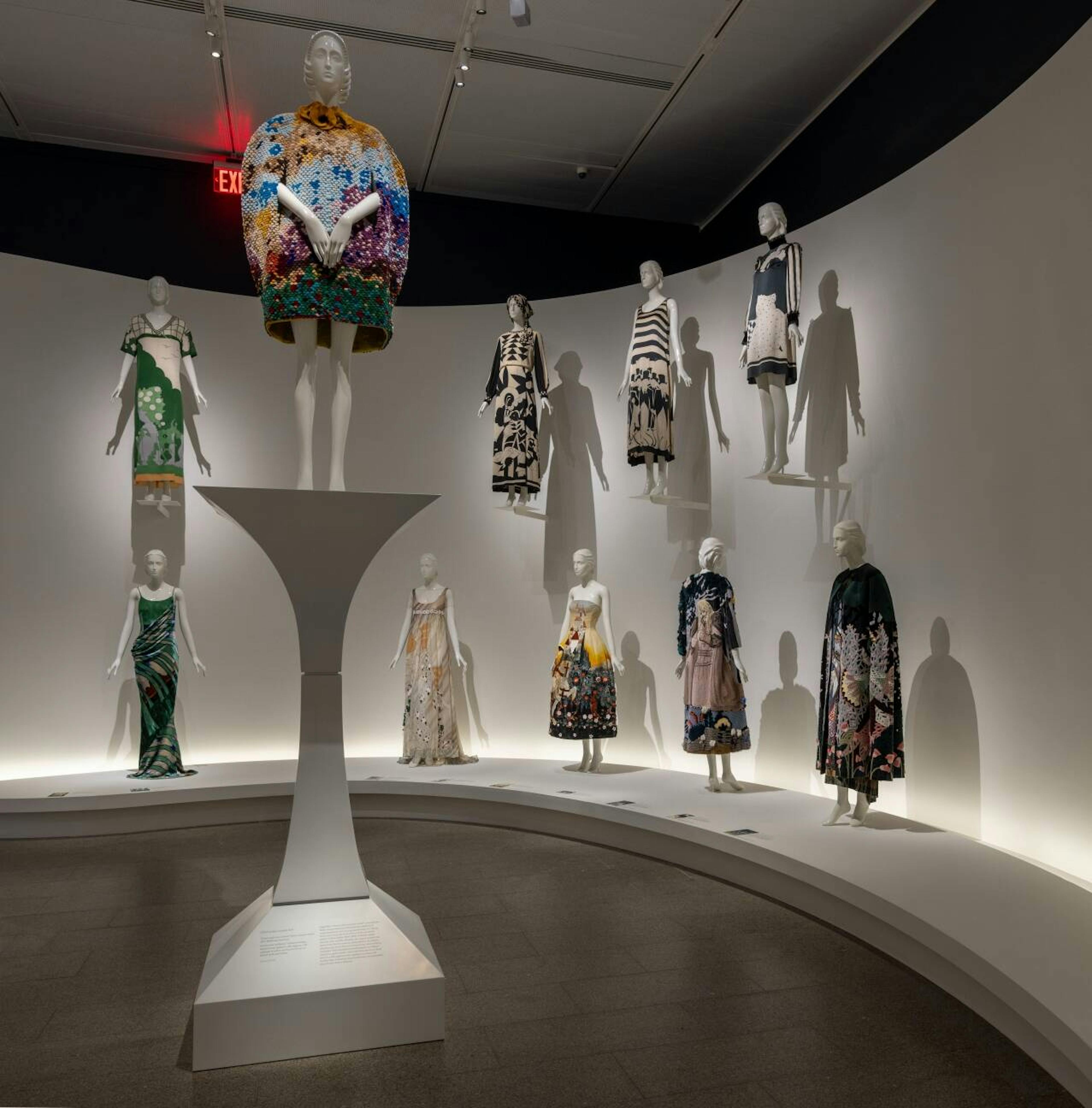 Picture of “Karl Lagerfeld: A Line of Beauty” exhibition at The Metropolitan Museum of Art in New York