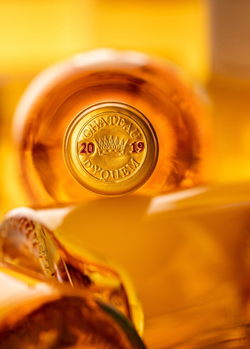 Capsule from a bottle of Château d’Yquem 2019 © DEEPIX