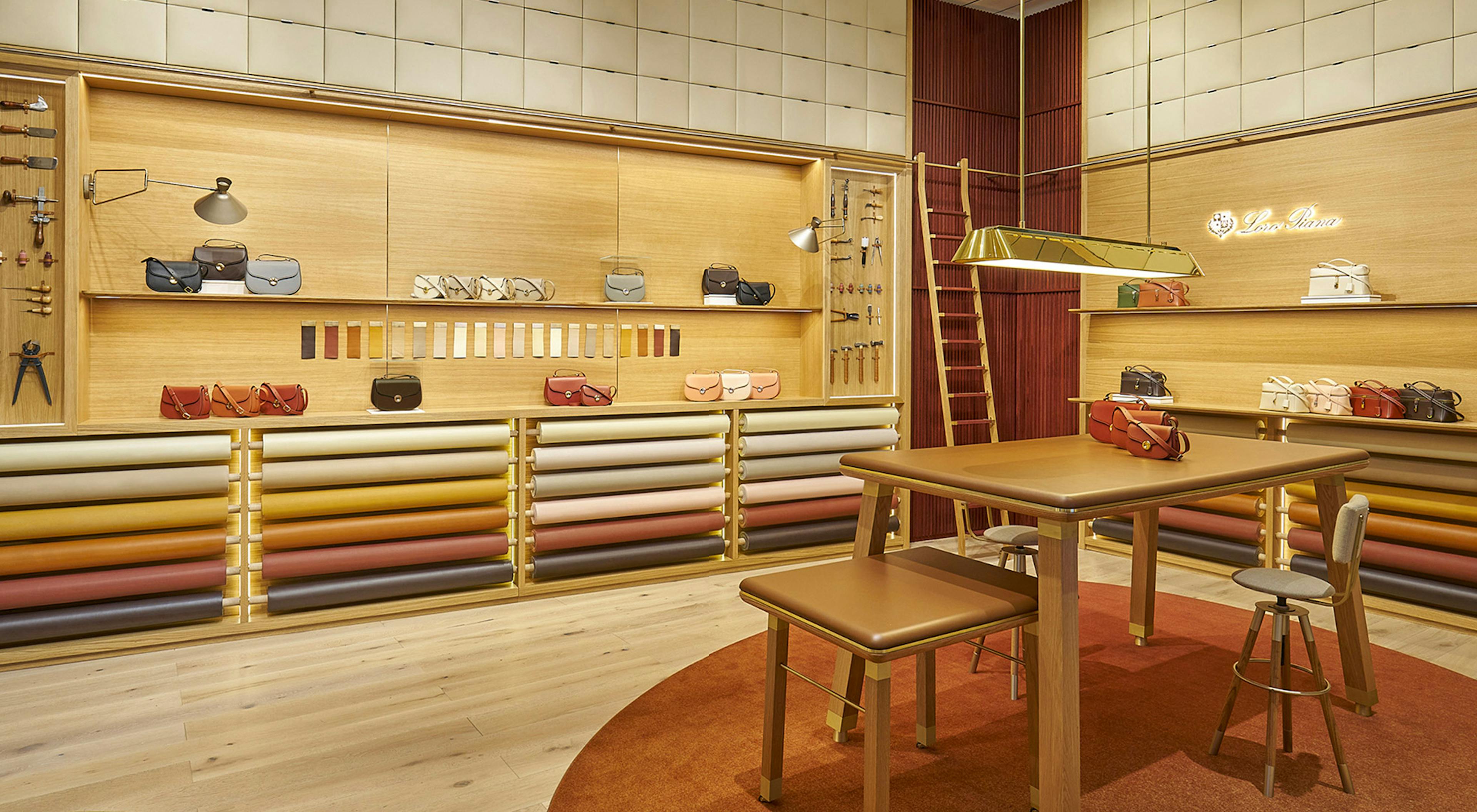 Cover Loro Piana transforms Milan pop-up store to celebrate the launch of the new Ghiera bag