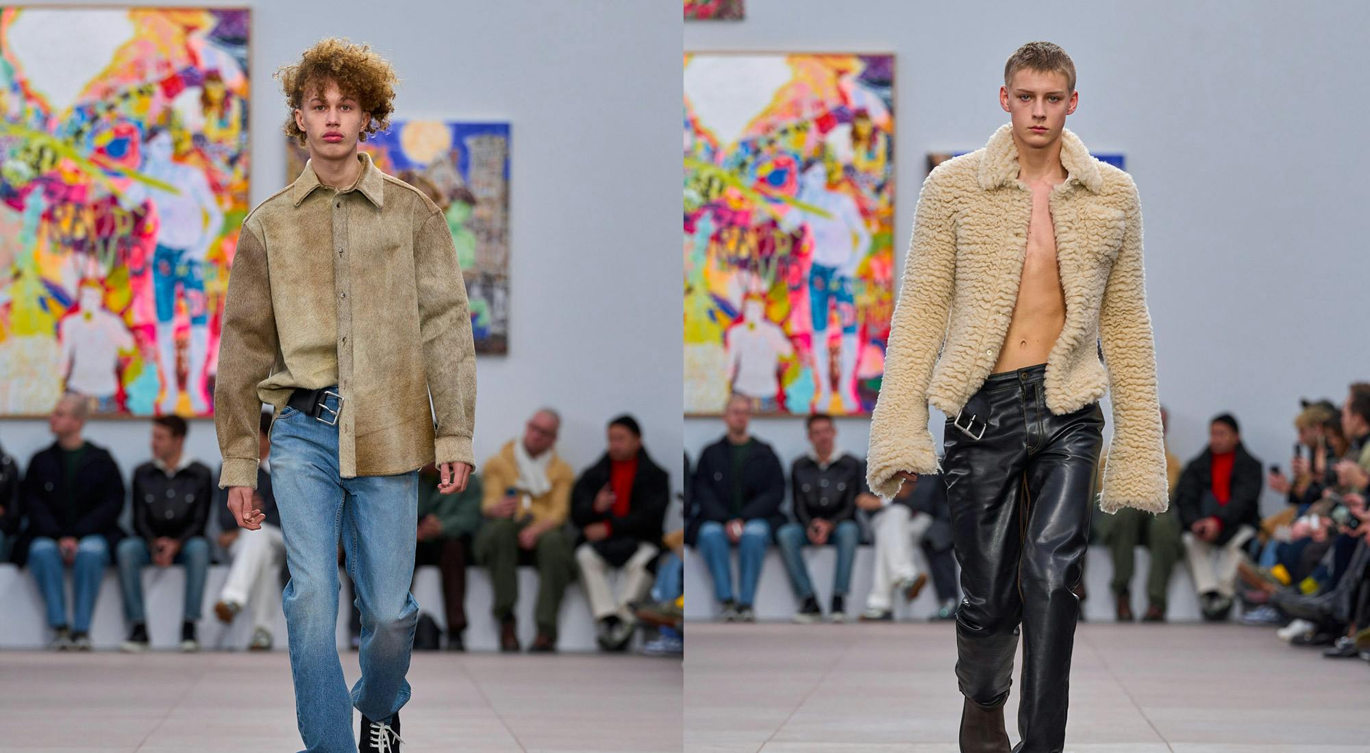 Cover Loewe Fall/Winter 2024 show: collages and illusions