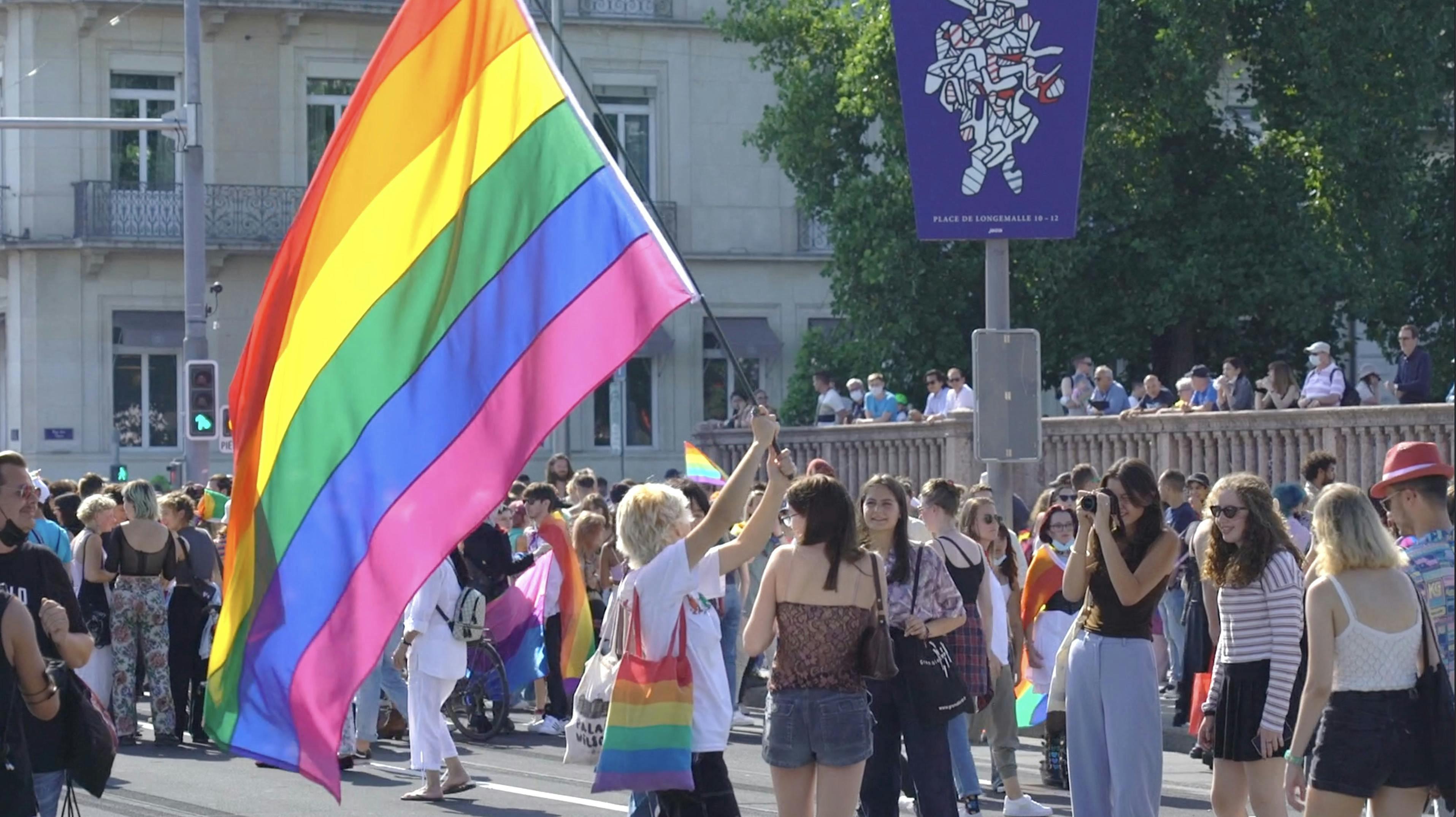 image de la réalisation Réalisation d'une vidéo Aftermovie de la Geneva Pride 2021