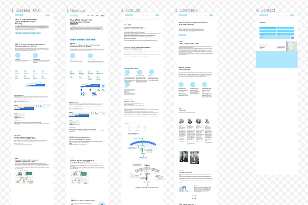 Image pour l'étape Travail de structure des contenus et zonings