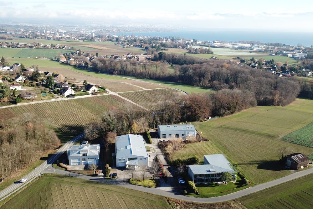 image de la réalisation Production de vidéo de promotion immobilière au drone à Morges, PBBG