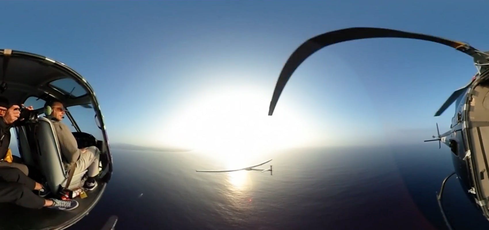 image de la réalisation Production de vidéo 360° pour l'aventure autour du monde Solar Impulse