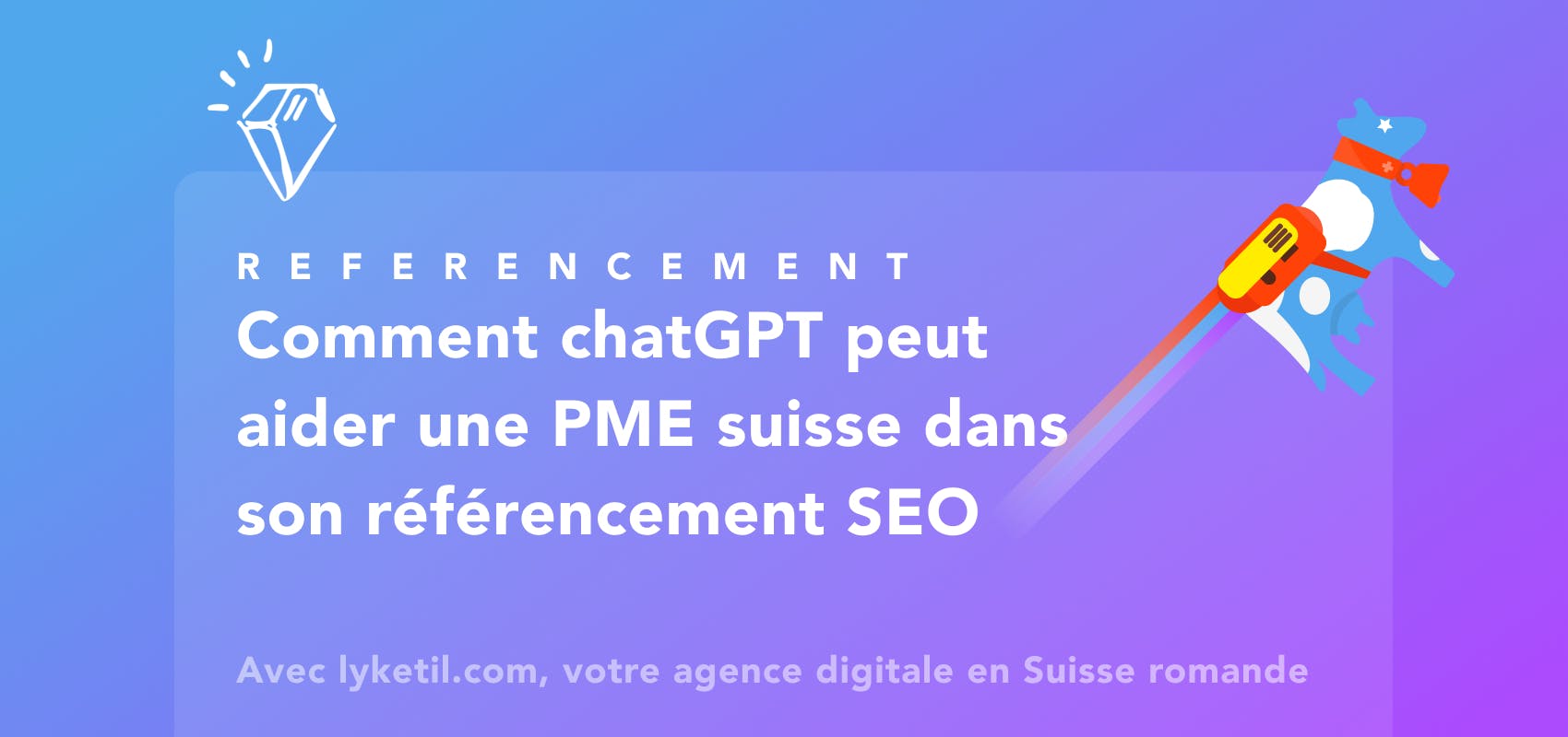 Image de couverture pour l'article Comment chatGPT peut aider une PME suisse dans son référencement SEO