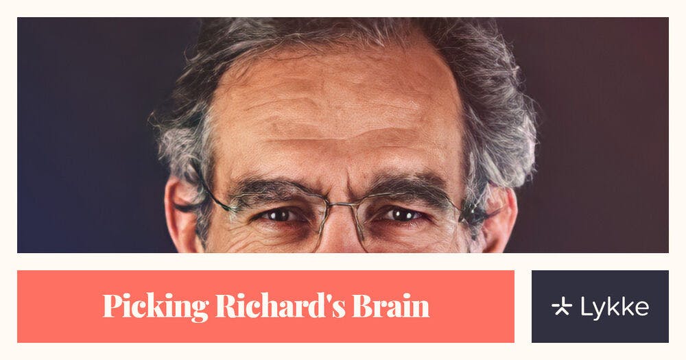 Richard Olsen - Co-Founder of OANDA, Founder and CEO of Lykke. 