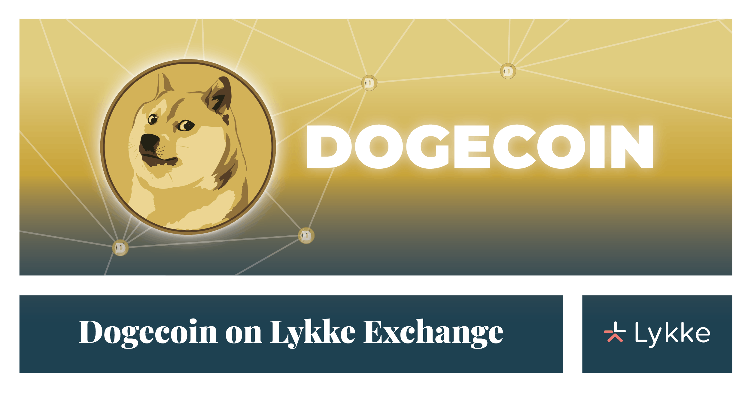 Lykke allows to trade dogecoin without fees