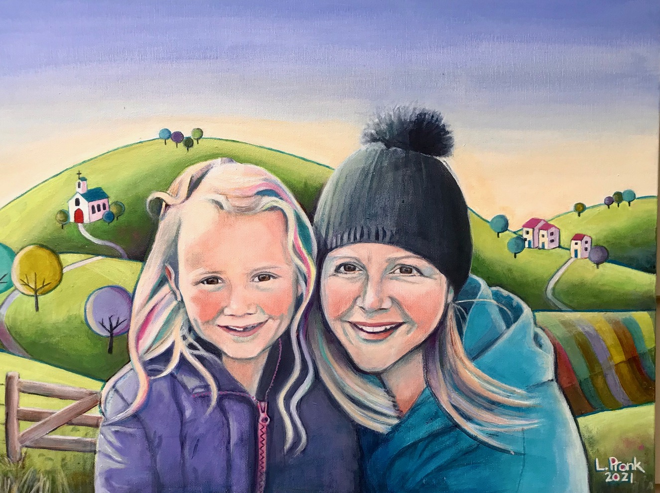 Landscape - Lily and Amy