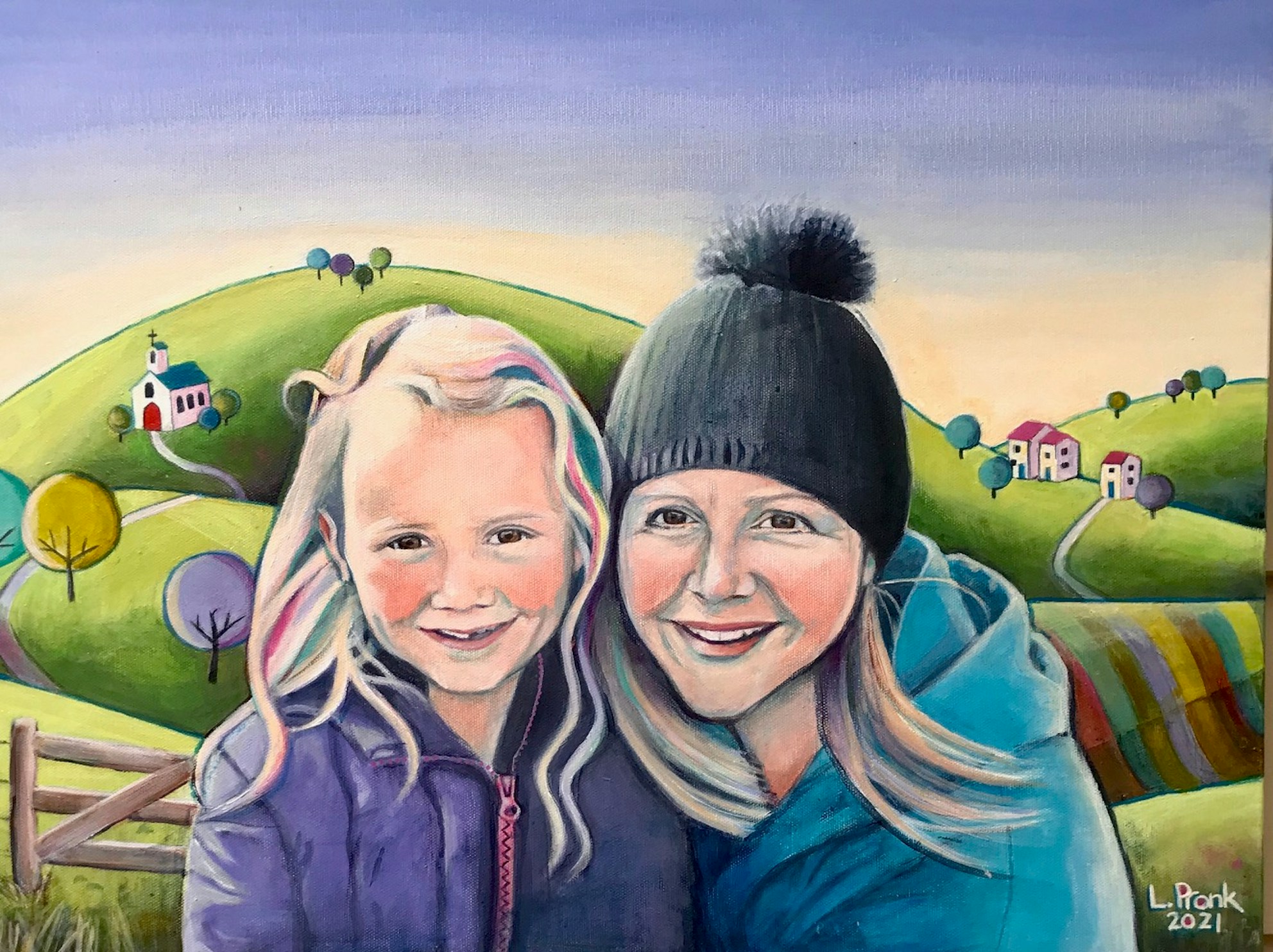 Landscape - Lily and Amy