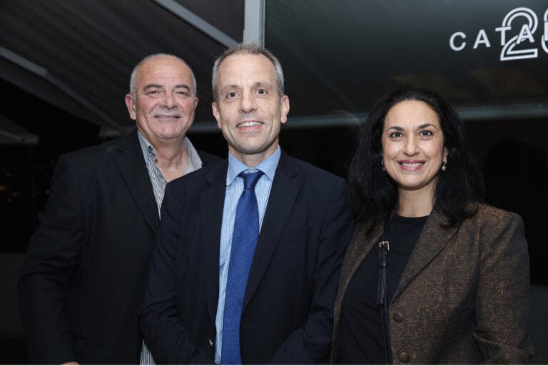 The Consul-General of Greece Yannis Mallikourtis and Mrs. Mallikourtis