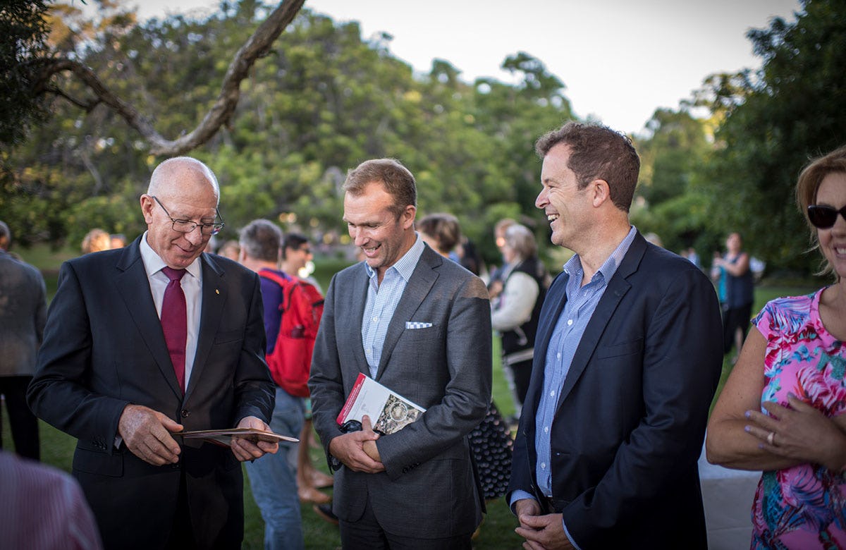 Lysicrates Prize 2018 David Hurley, Rob Stokes, Mark Speakman