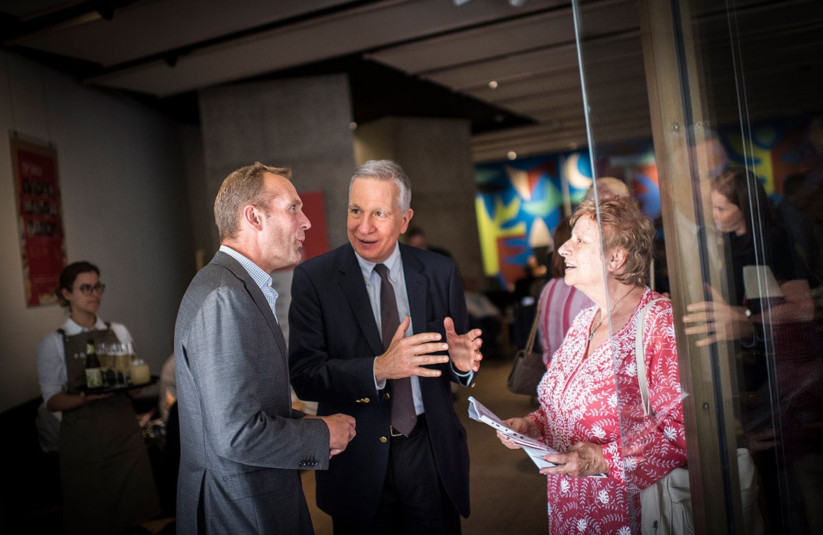 Lysicrates Prize 2018 Rob Stokes, John Azarias, Emily Matters