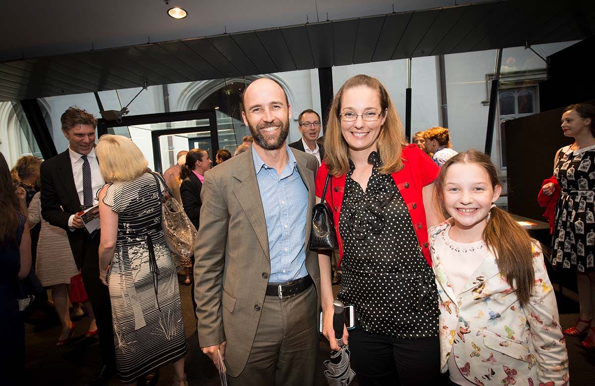 Lysicrates Prize 2016 Brent Thomas, Tess Thomas and Bella Thomas