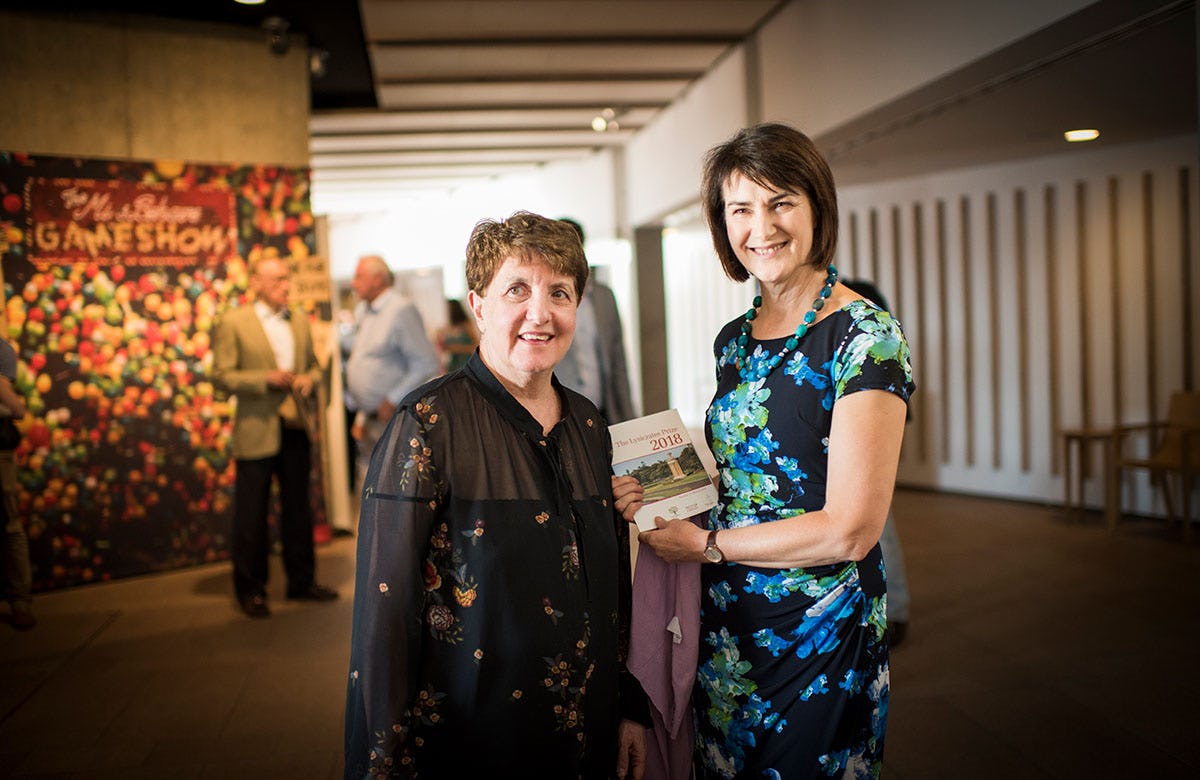Lysicrates Prize 2018 Patricia Azarias, Carmel Tebbutt