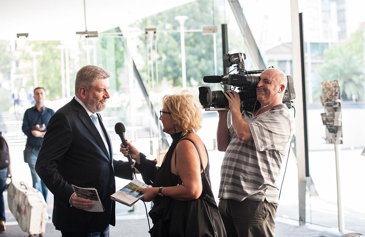 Lysicrates Prize 2016 Minister Mitch Fifield