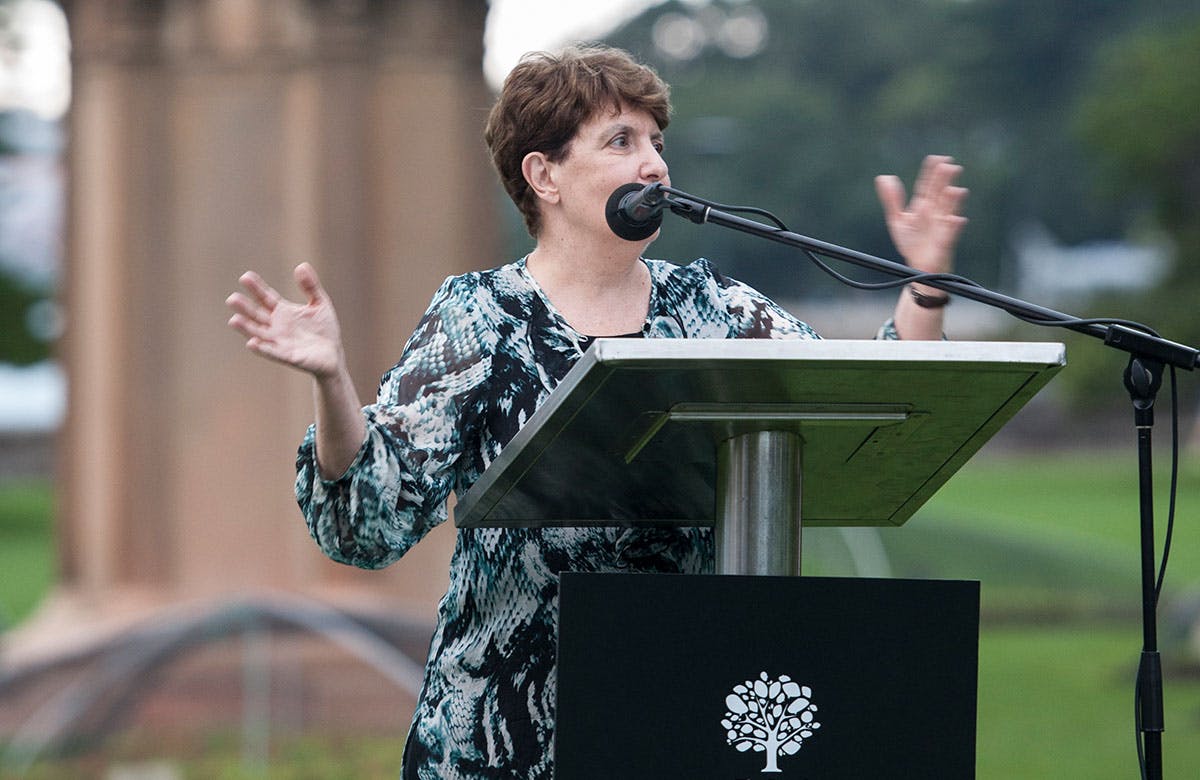 Lysicrates Prize 2016 Co-Founder of Lysicrates Foundation Dr Patricia Azarias