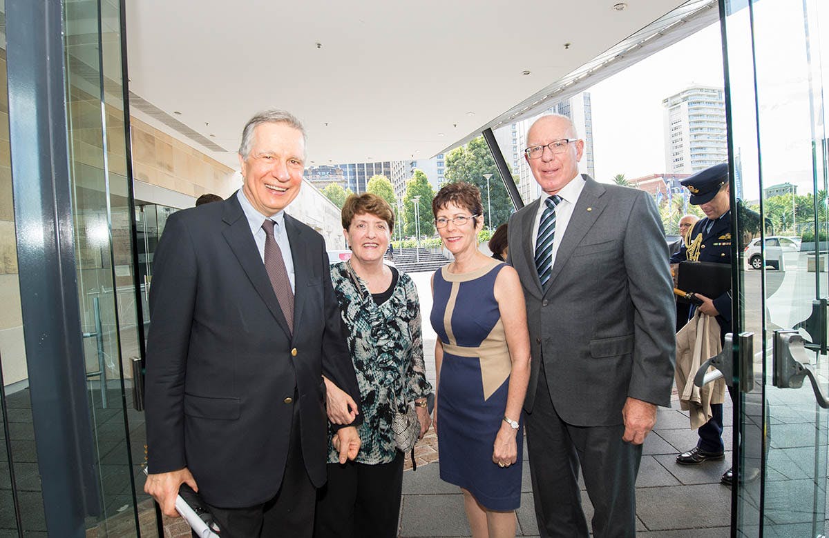 Lysicrates Prize 2016 The Governor of NSW David Hurley and Mrs Hurley
