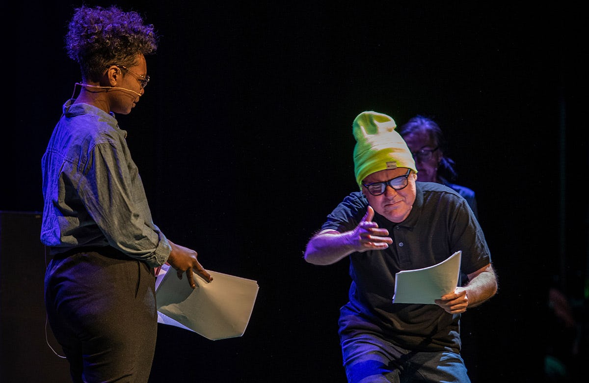 Martin Lysicrates Playwright Prize 2019 Emele Ugavule, Jack Walton