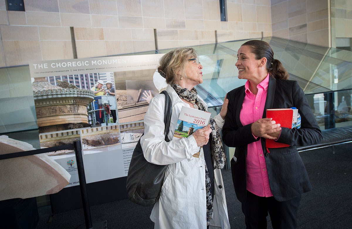 Lysicrates Prize 2016 Lee Lewis