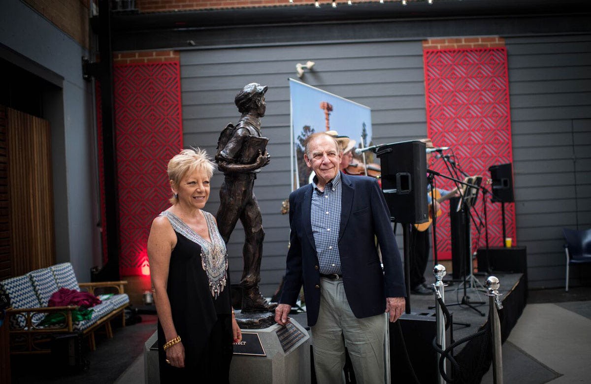 Lysicrates Prize 2017 Linda Pace, Alan Somerville