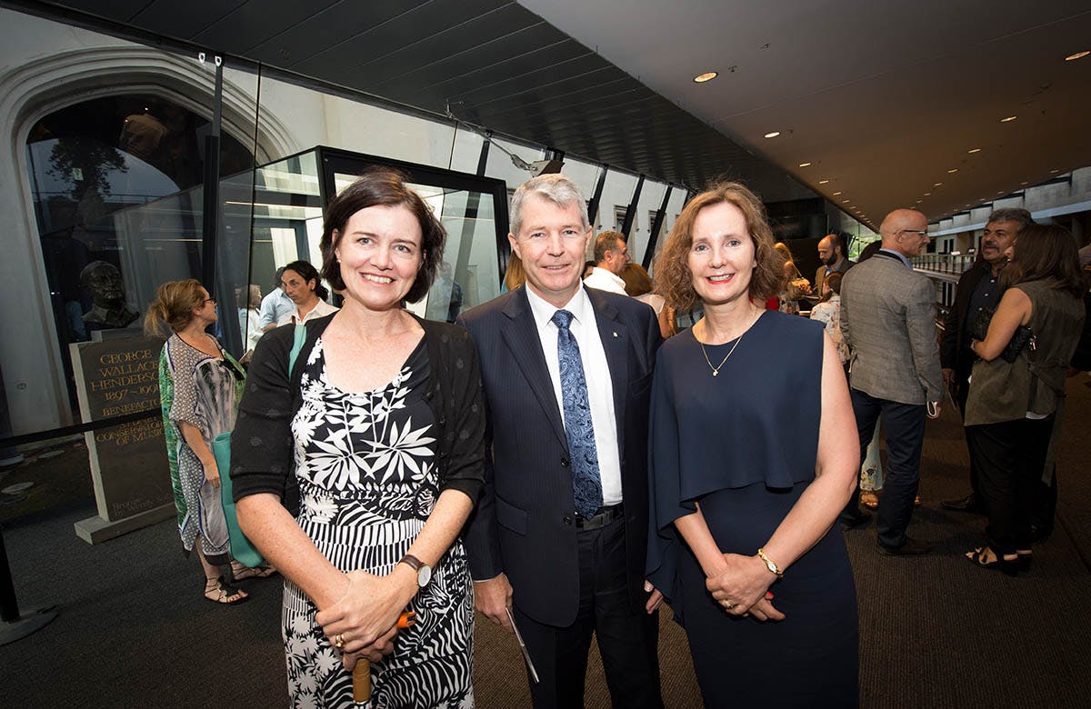 Lysicrates Prize 2016 Louise Clegg Senator David Fawcett