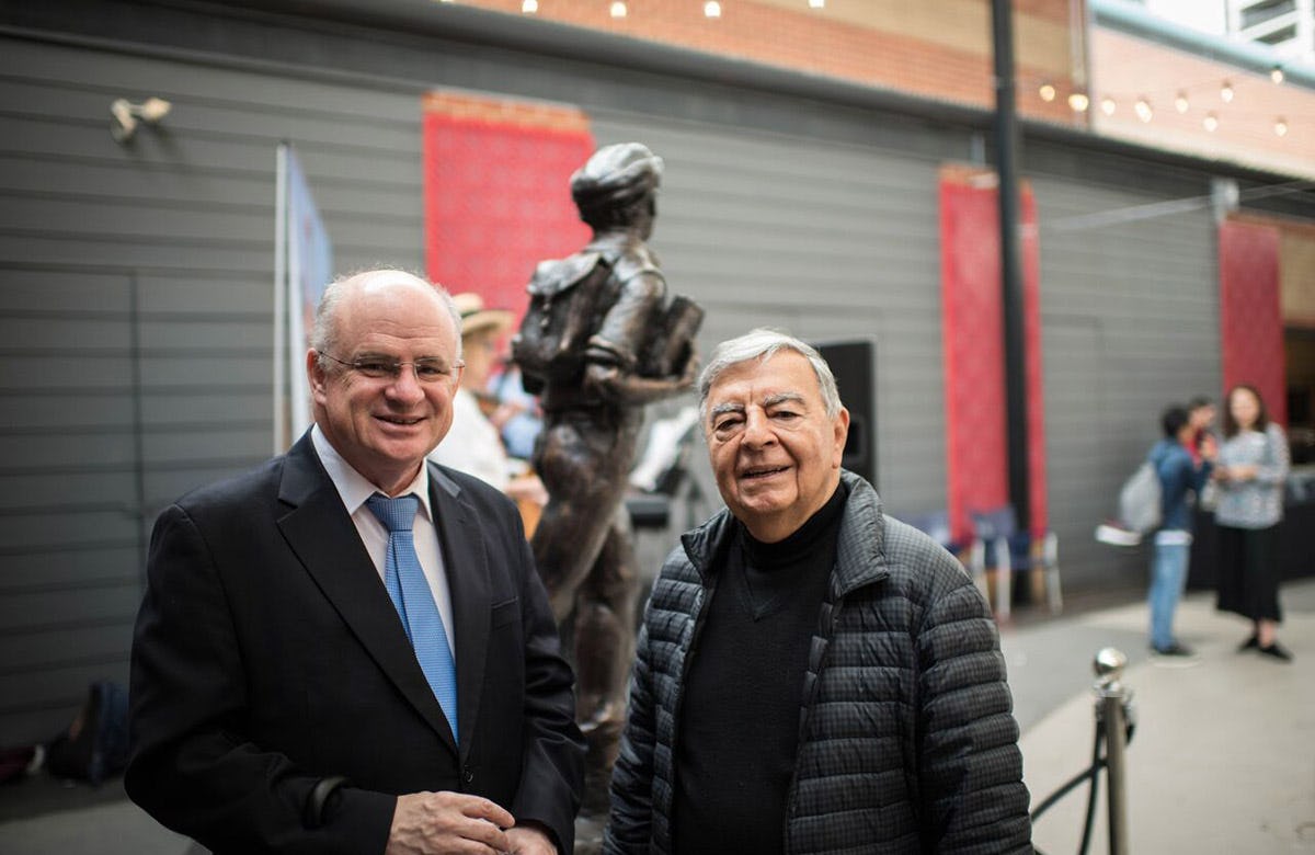 Lysicrates Prize 2017 Lord Mayor Andrew Wilson, Michael Diamond