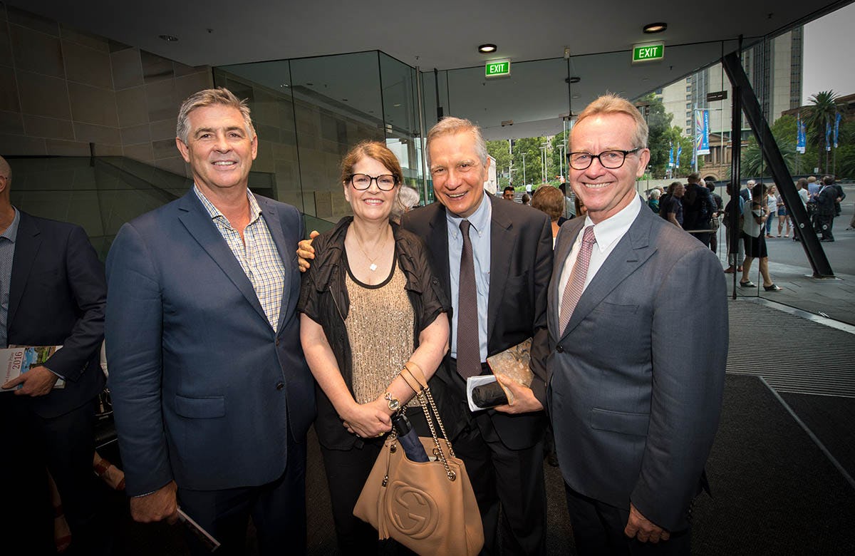 Lysicrates Prize 2016 Bill Calcraft, Fiona Champion, John Azarias and Keith Skinner