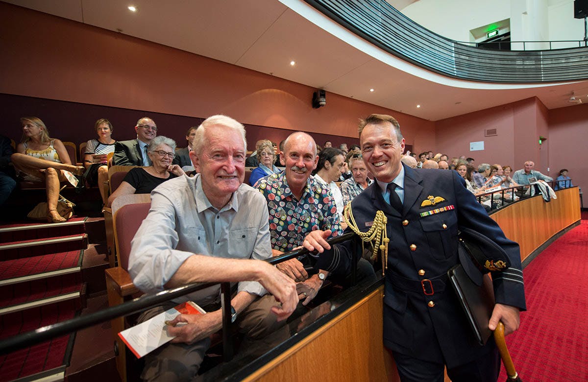 Lysicrates Prize 2016 Prof Ross Steele enjoying himself