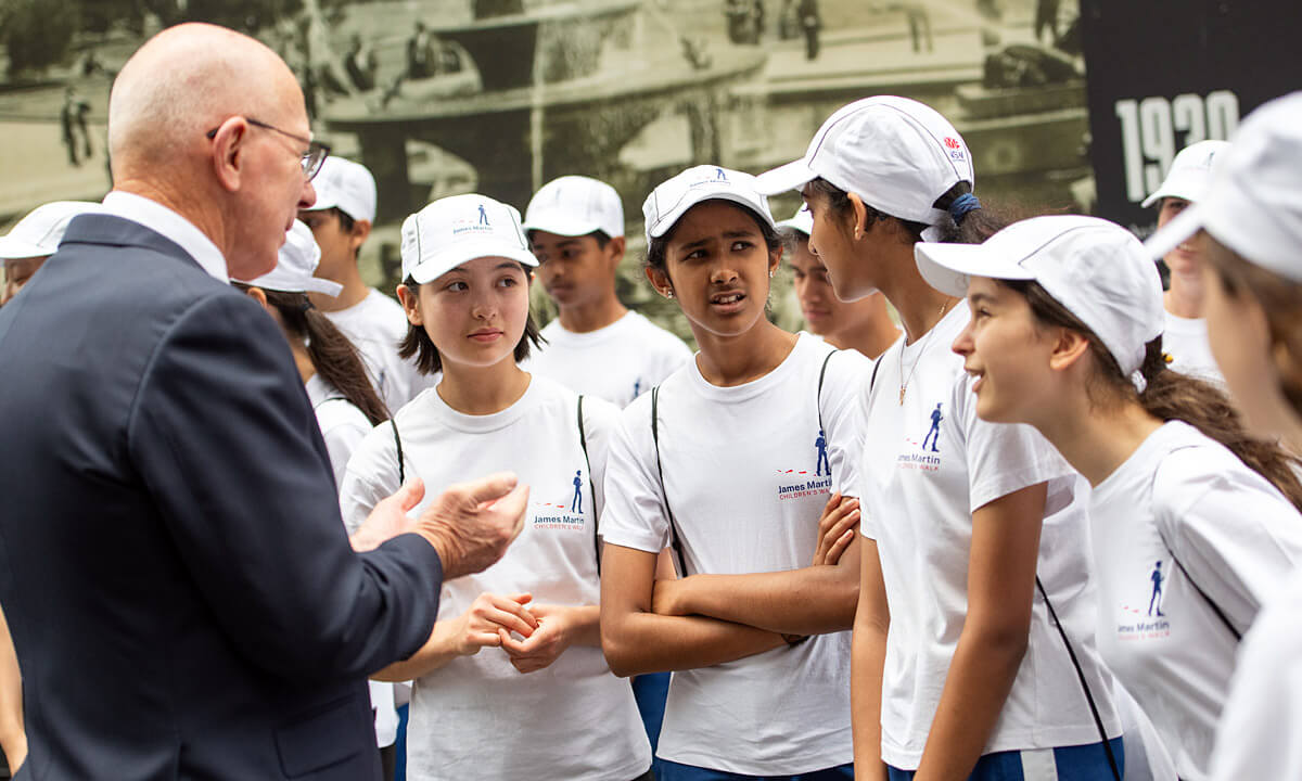 Governor General honours Walk participants
