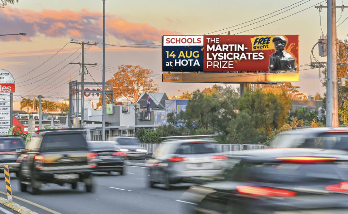 The Martin-Lysicrates Prize Goes Outdoors