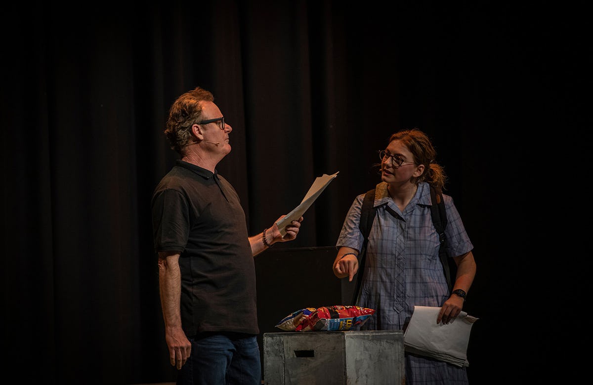 Martin Lysicrates Playwright Prize 2019 Darren Gilshenan, Alexandra Jensen