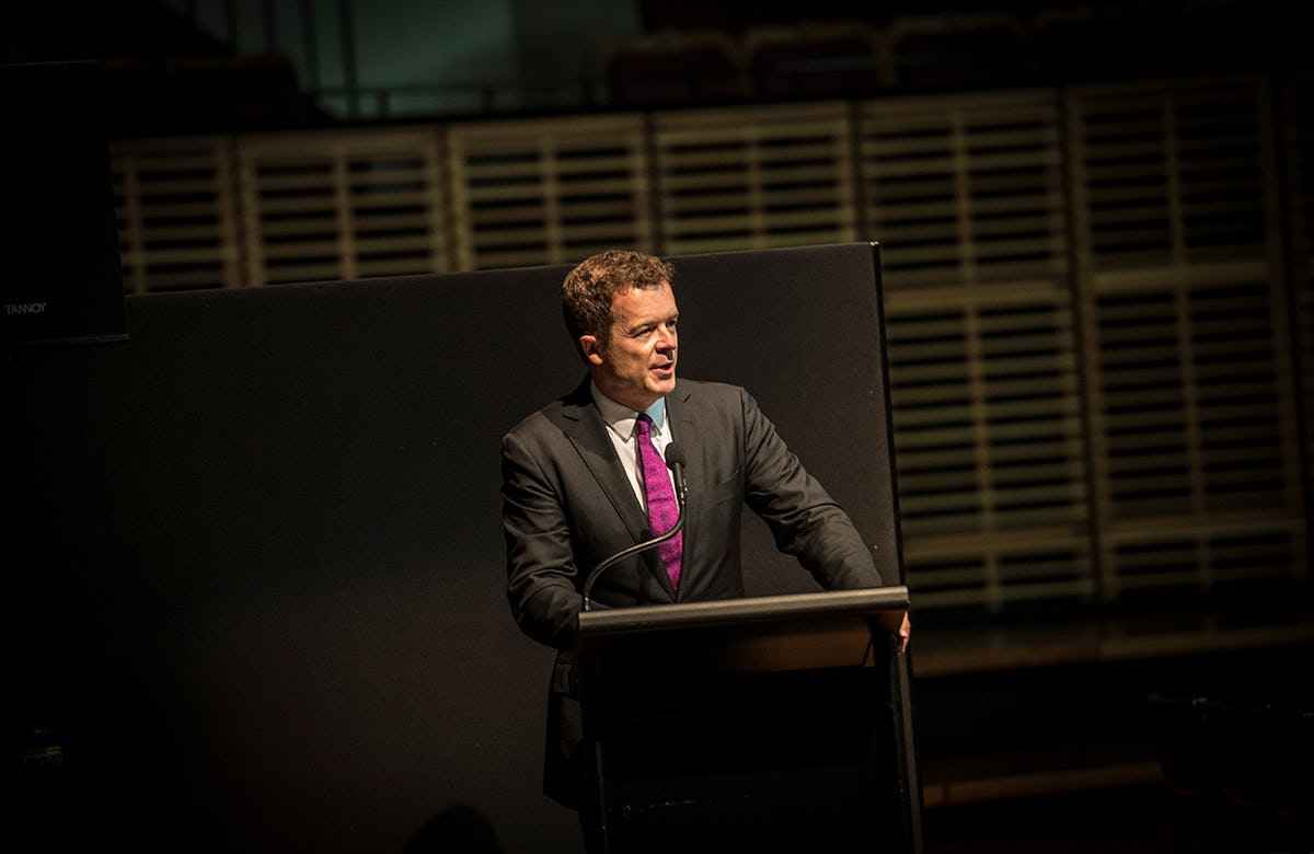 Lysicrates Prize 2016 NSW Minister for Environment The Hon Mark Speakman
