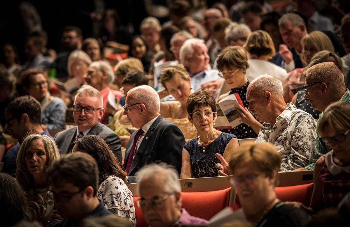 Lysicrates Prize 2018 Don Harwin, David Hurley, Linda Hurley