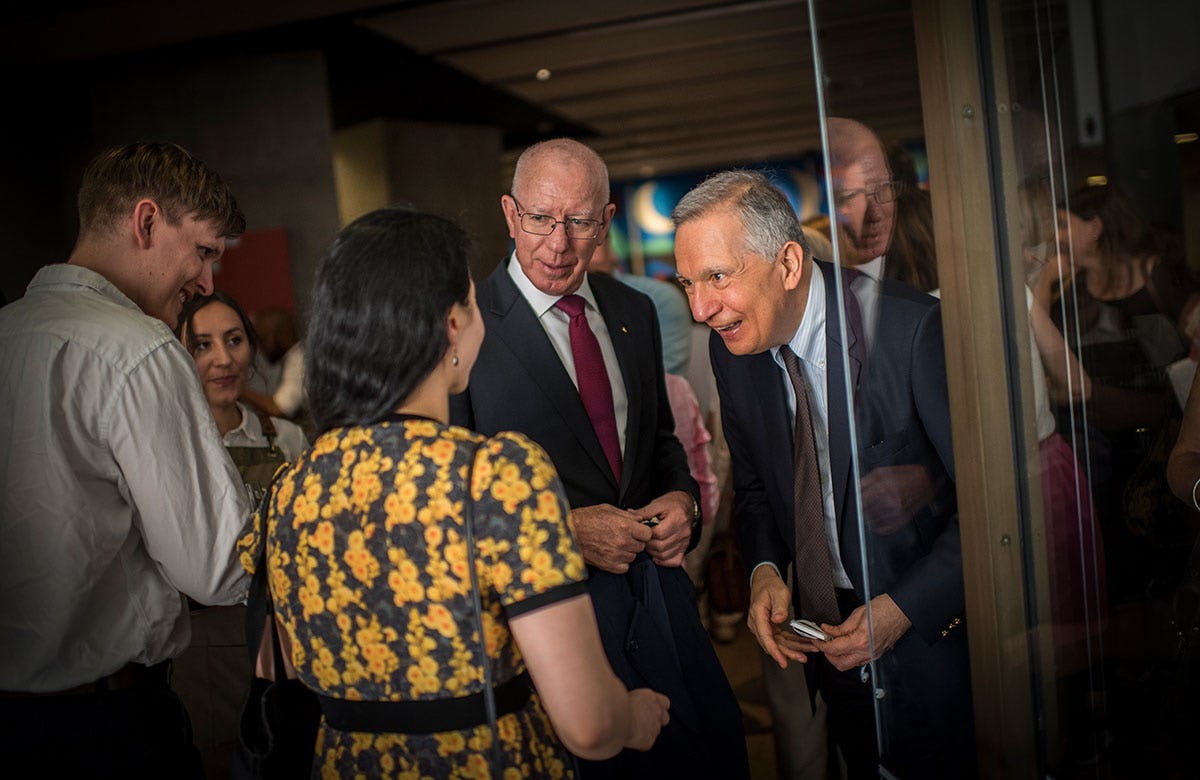 Lysicrates Prize 2018 Eleni Azarias, David Hurley, John Azarias