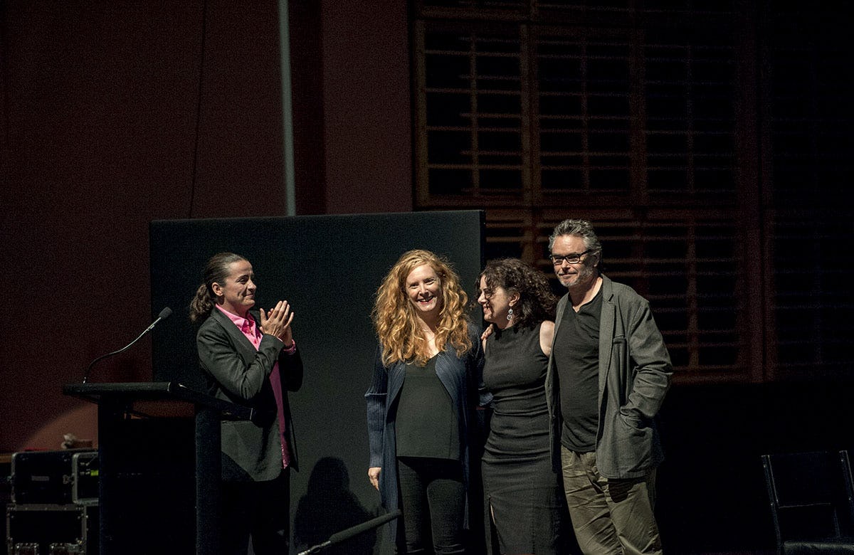 Lysicrates Prize 2016 Lee Lewis, Elise Hearst, Mary Rachael Brown and Campion Decent