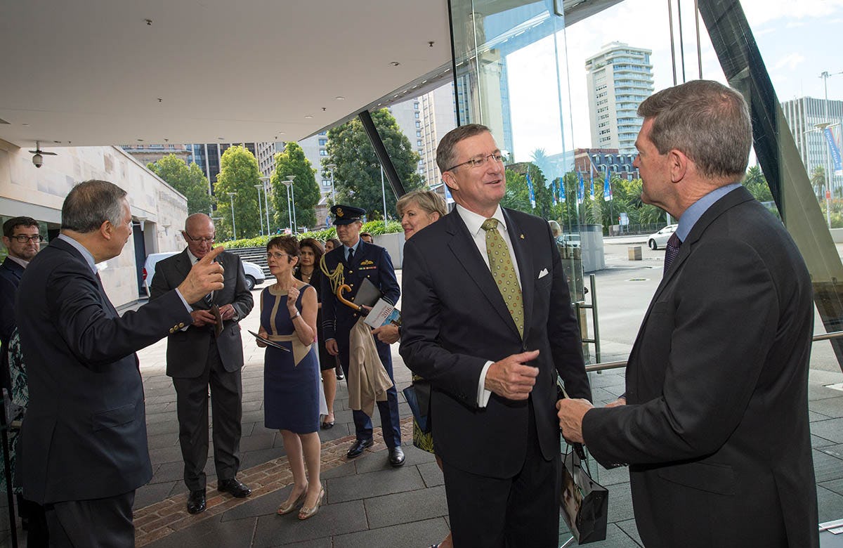 Lysicrates Prize 2016 Official Secretary to Governor of NSW Colonel Michael Miller