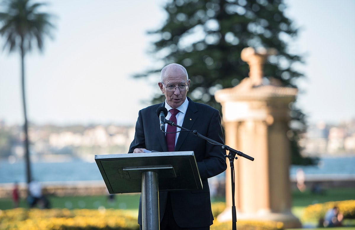 Lysicrates Prize 2018 Governor General David Hurley