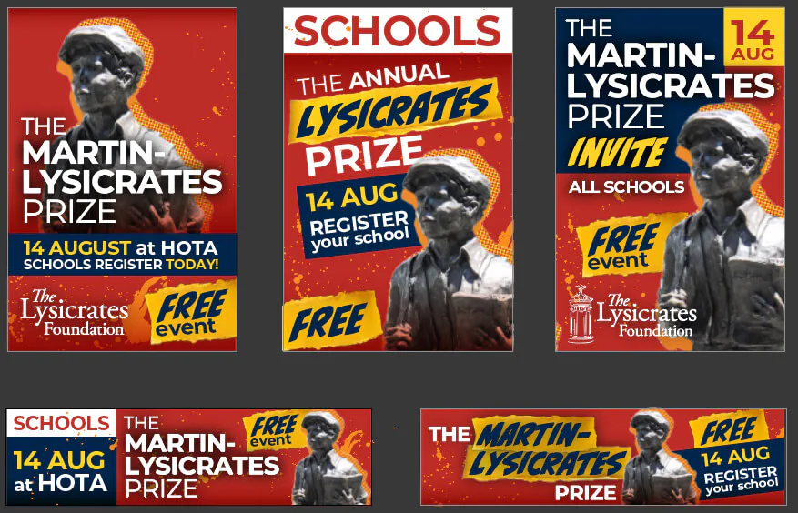 The Martin-Lysicrates Prize Goes Outdoors